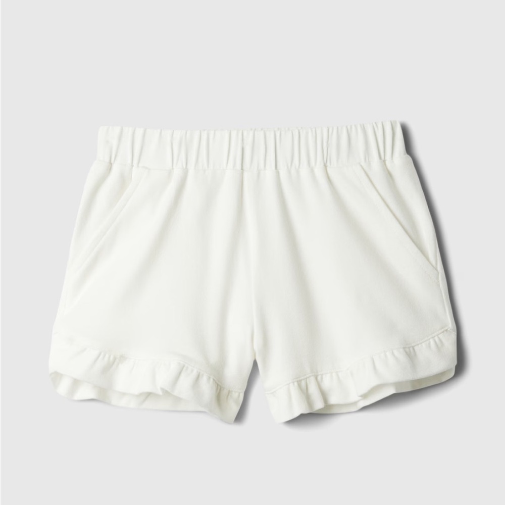 Baby GAP - Mix and Match Ruffle Shorts - New Off White - 3yrs